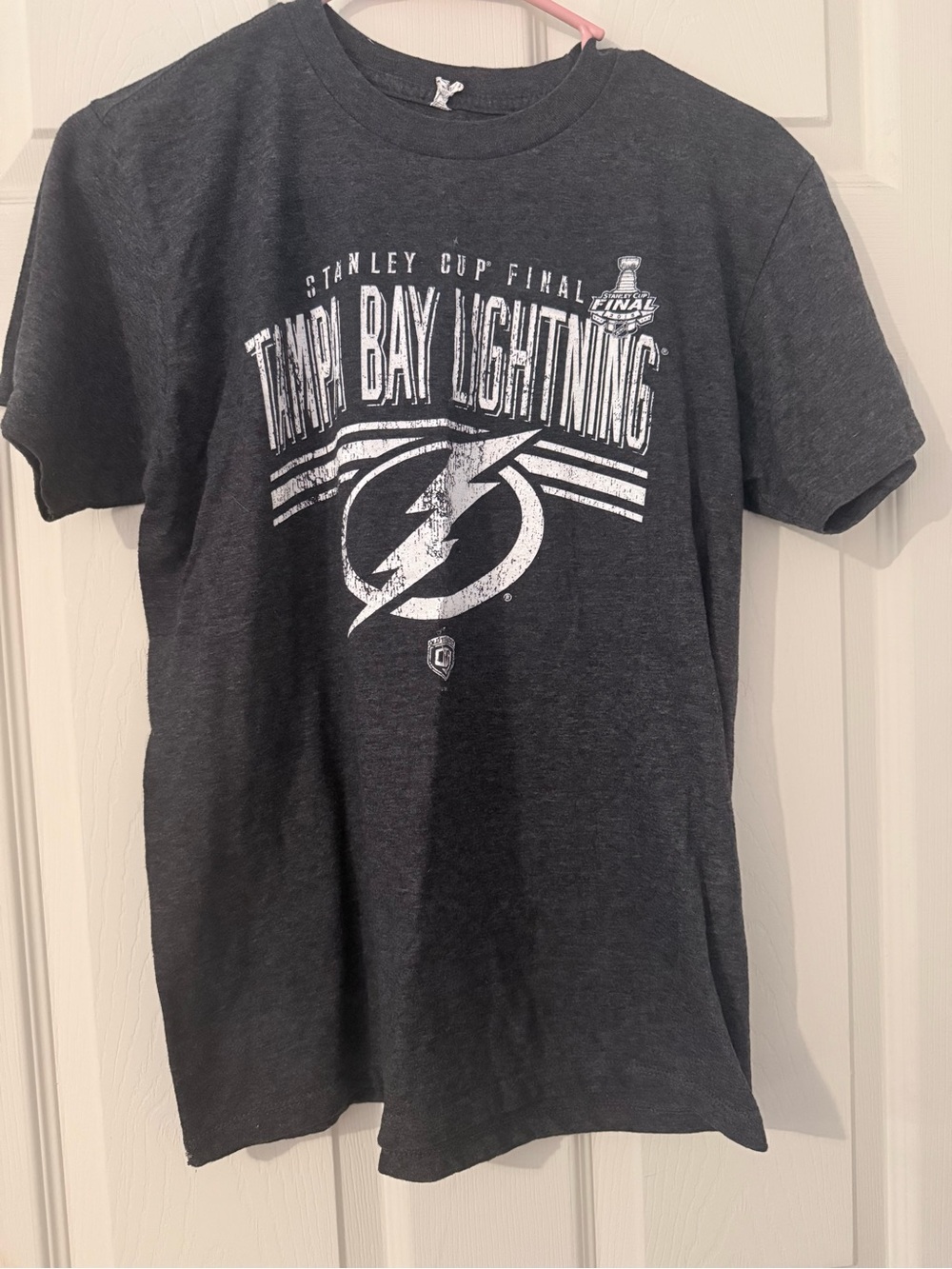 Alstyle Tampa Bay Lightning Charcoal Graphic Tee
